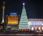 Киевская елка – самая высокая в Европе