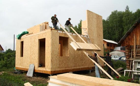 Строительство домов из СИП-панелей